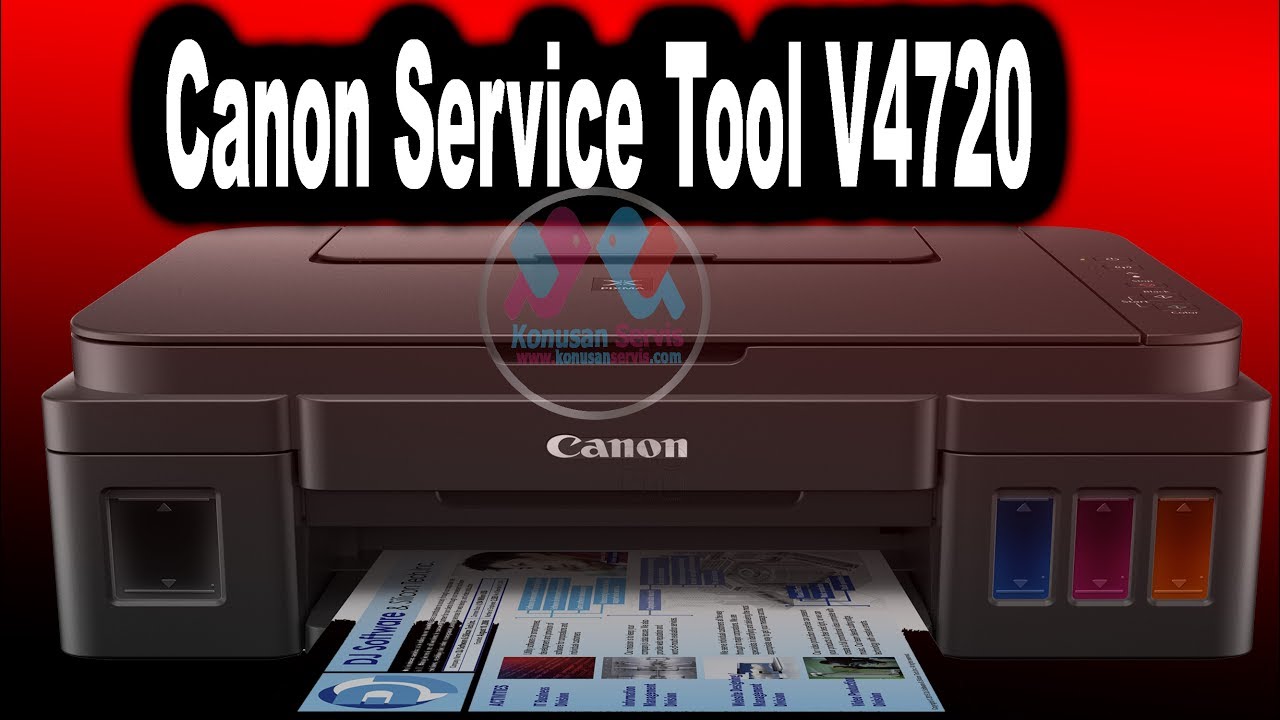 Canon Service Tool V4720 Free Download mediafire
